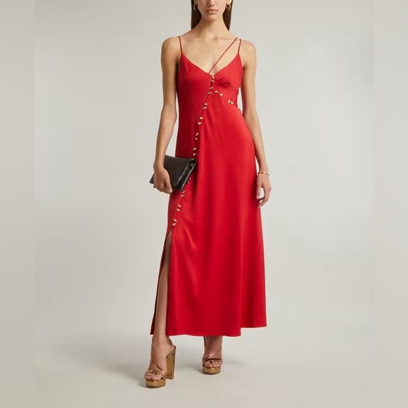 Aje Riddle Button Down Maxi Dress - Picture 3 of 3